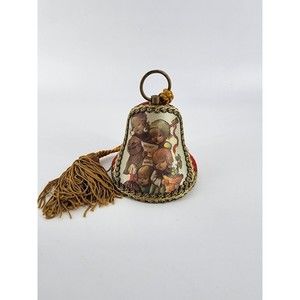 Reuge West Germany Musical Christmas Bell With Children Caroling Ornament